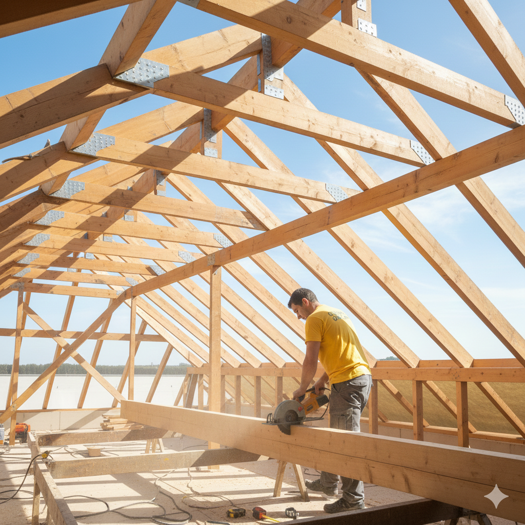 Artisan charpentier sur orleans