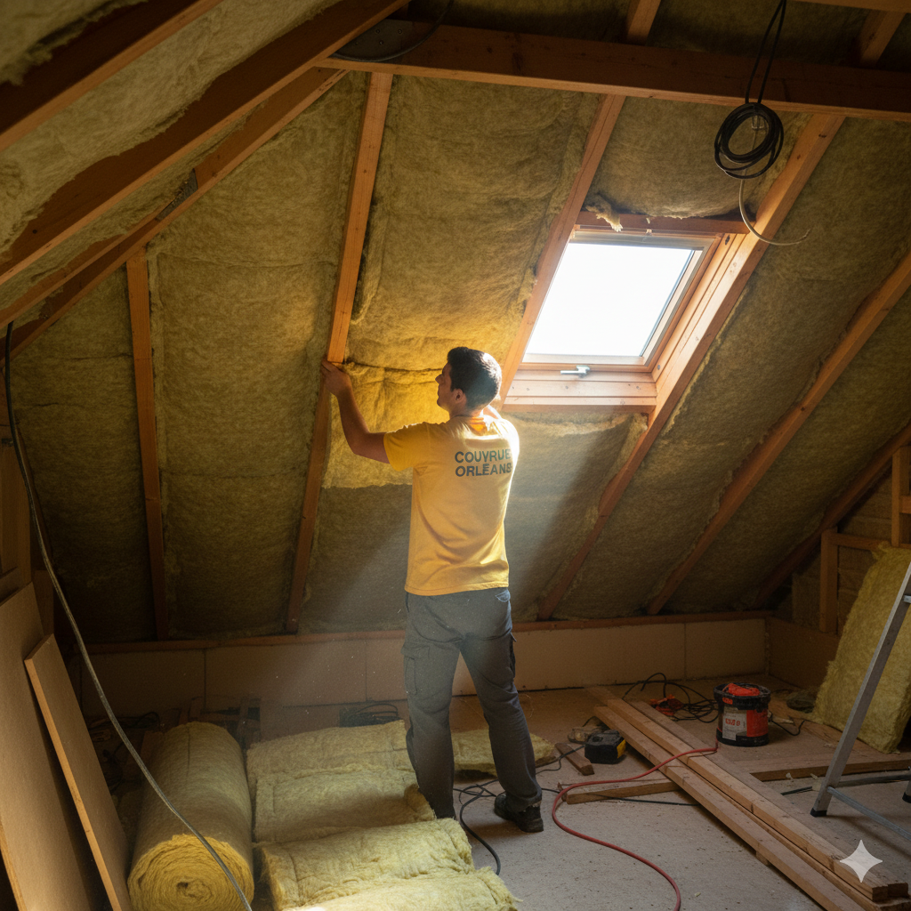 isolation des combles à orleans