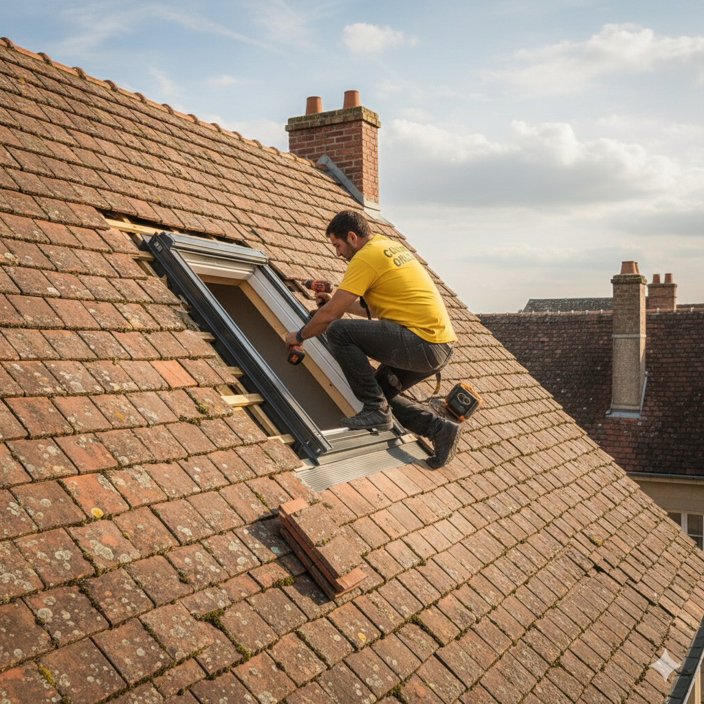 installation velux sur orleans
